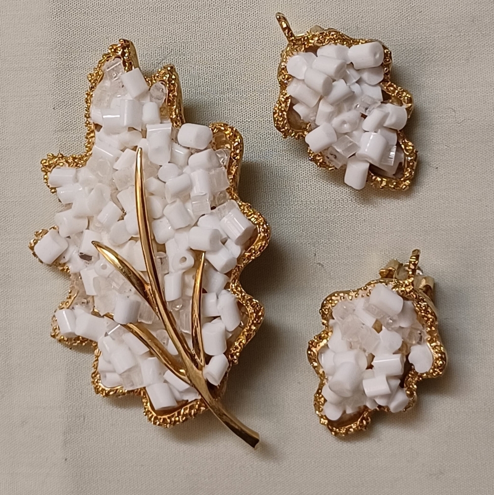 All White Sale!! 1950’s Coro Jewelry